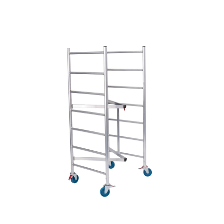 Aluminiowe rusztowanie składane Krause RollTec – wysokość robocza 2,9 m